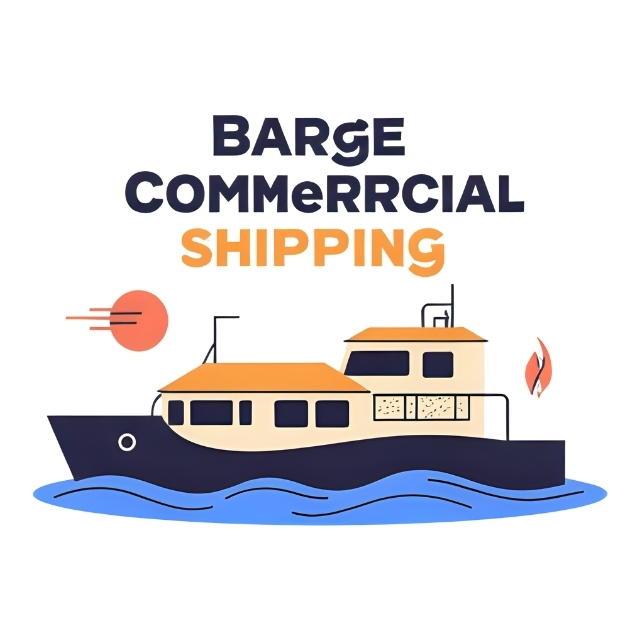 Barge Commerical Shipping
