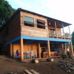 Big Corn Hillside House for sale with amazing ocean view on Quinn Hill, Big Corn Island Nicaragua