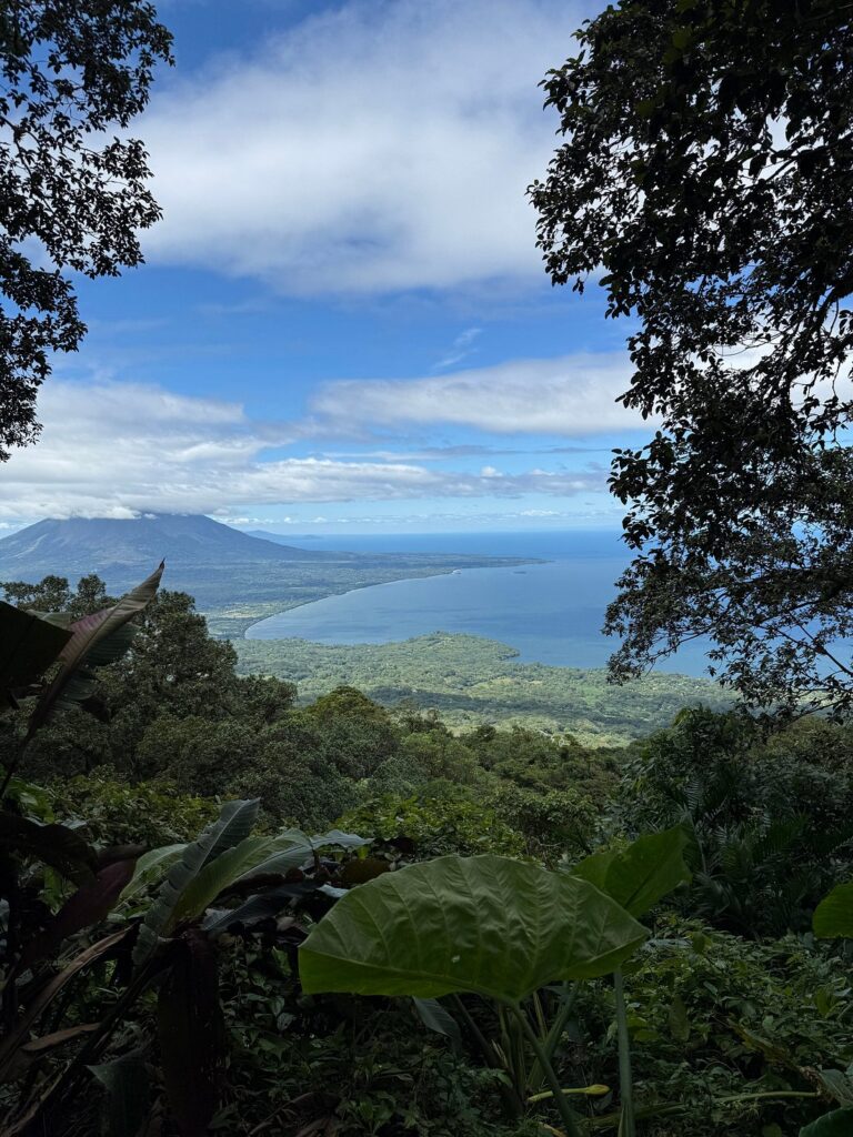 Maderas Volcano crater lake and cloud forest on Ometepe Island