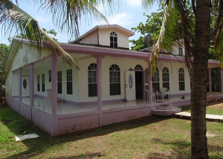 Big Corn Island Oceanfront Home with Business Potential