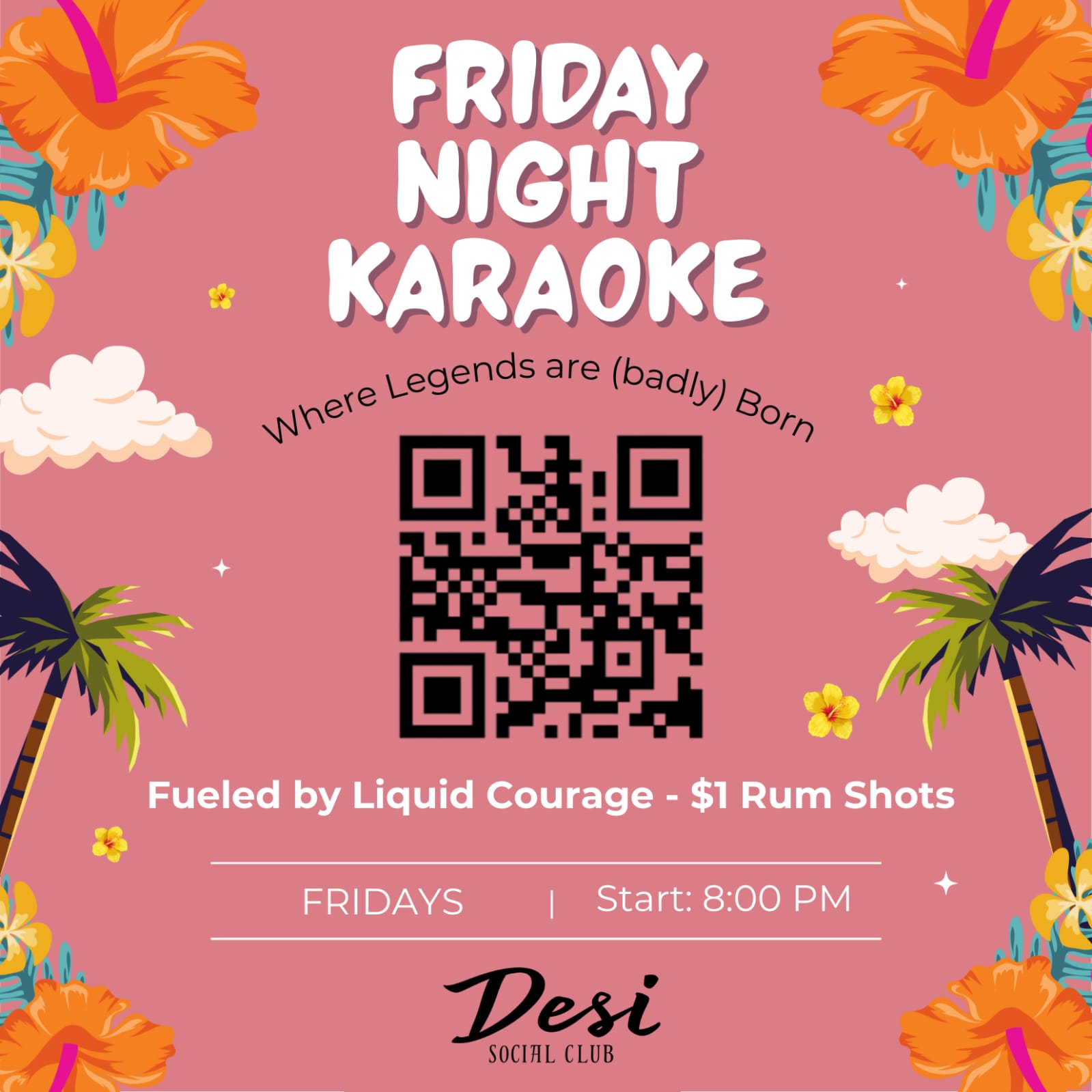 Karaoke at Desi Social Club