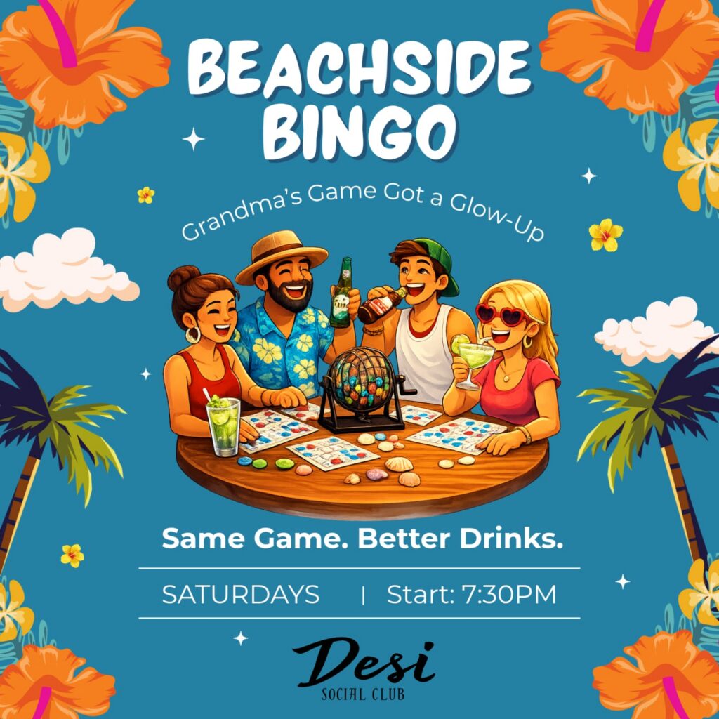 Desi Social Club Beachside Bingo