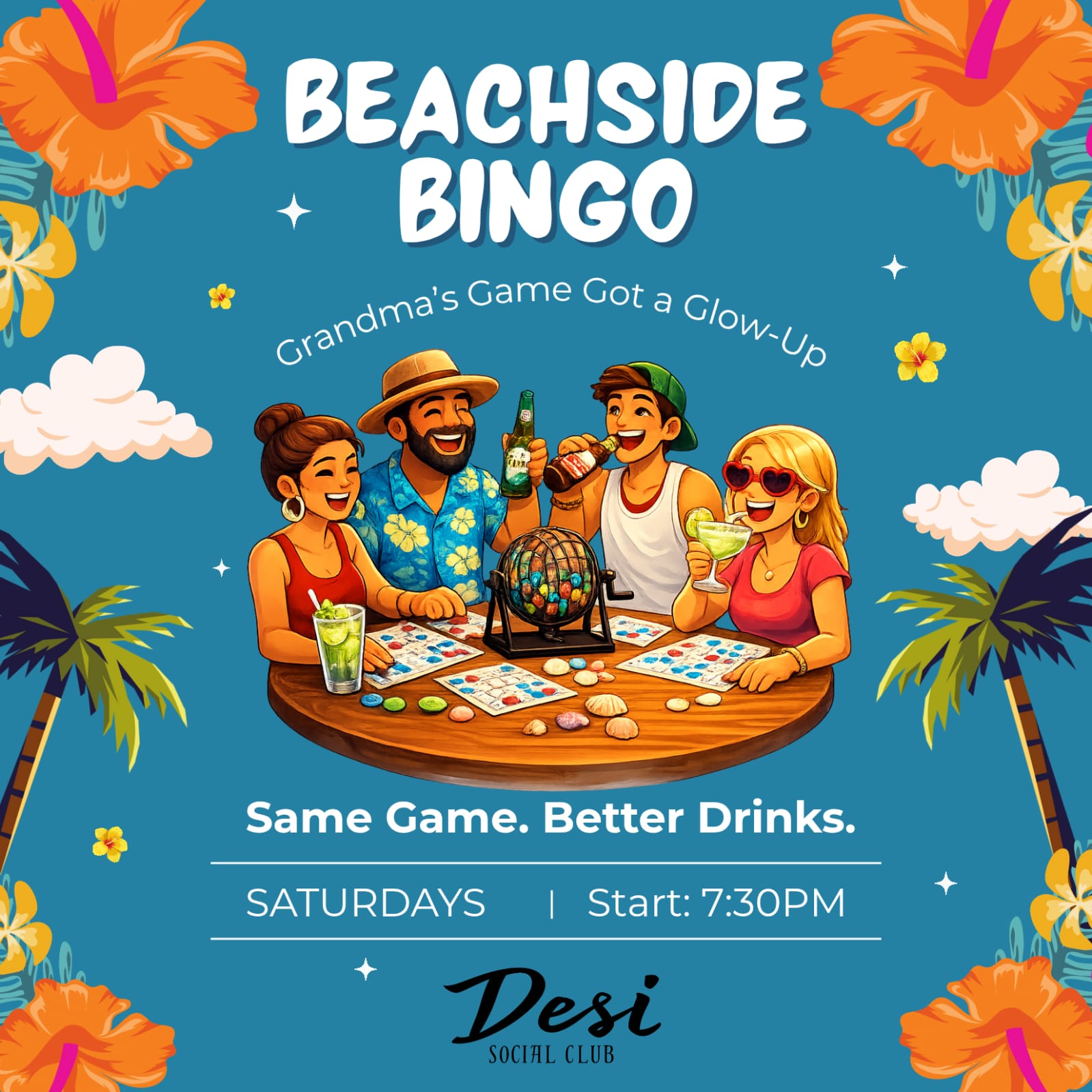 Desi Social Club Beachside Bingo