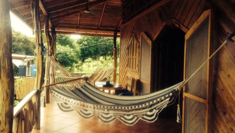 House For Sale in Little Corn with sunrise oceanview on hillside Nicaragua