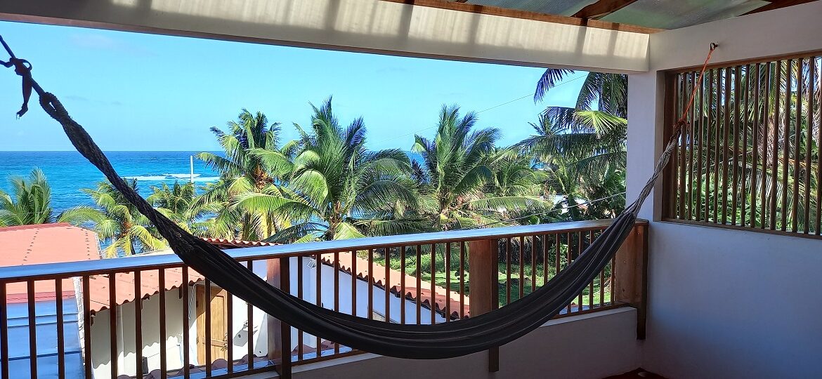 Home on Big Corn for Sale with ocean view and tropical garden Little Hill Nicaragua