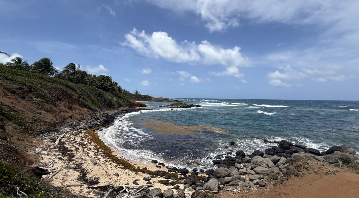 Rare Little Corn Island Beachfront for Sale lot with 600 feet of pristine Caribbean shoreline