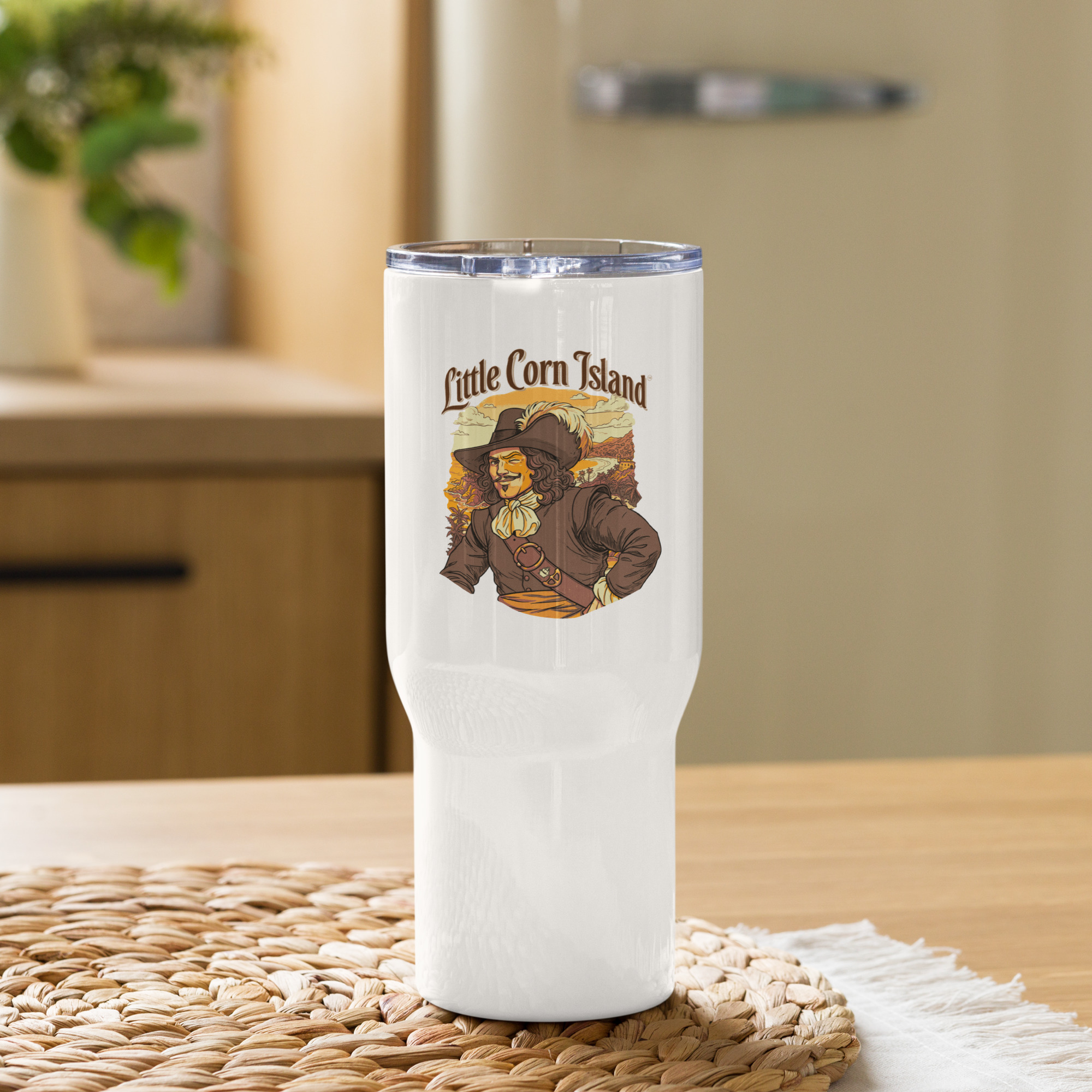 Captain Morgan Little Corn Island | Taza de viaje con asa - Imagen 6
