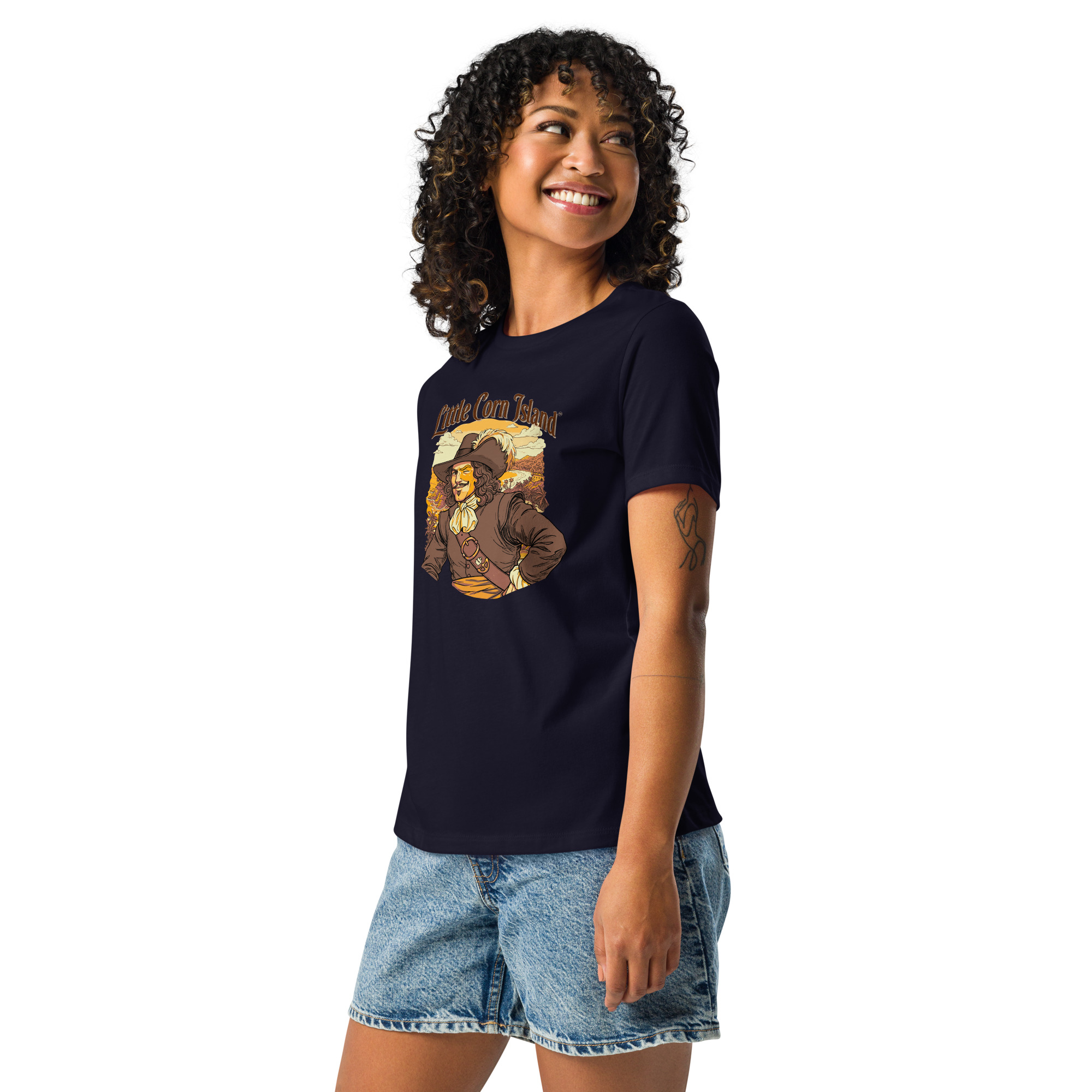 Captain Morgan Little Corn Island | Camiseta de corte relajado para mujer - Imagen 7