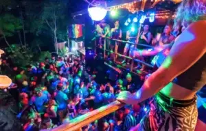 Treehouse Hostel Club Rave Party
